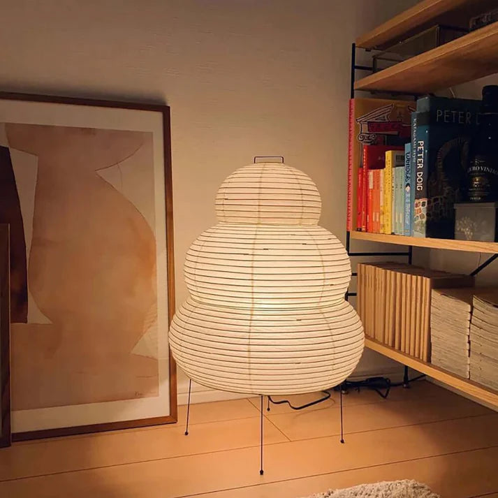 Akari Japanese Gourd Lamp